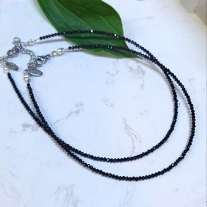 COPY - Handmade crystal anklets with stainless steel chain and clasp